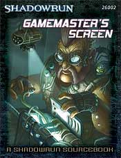 Couverture de SR4 GameMaster's Screen ©FanPro